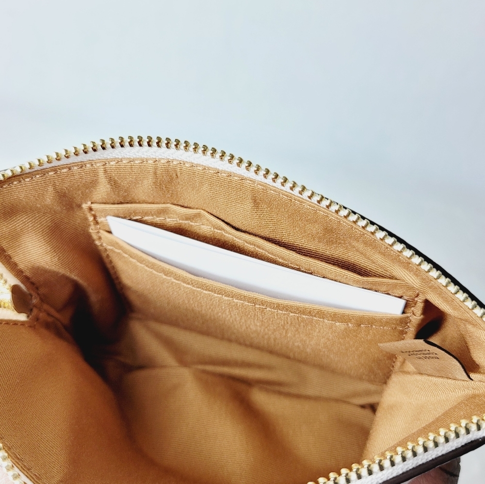 Coach Jes Corner Zip Wristlet - Picture 4 of 5
